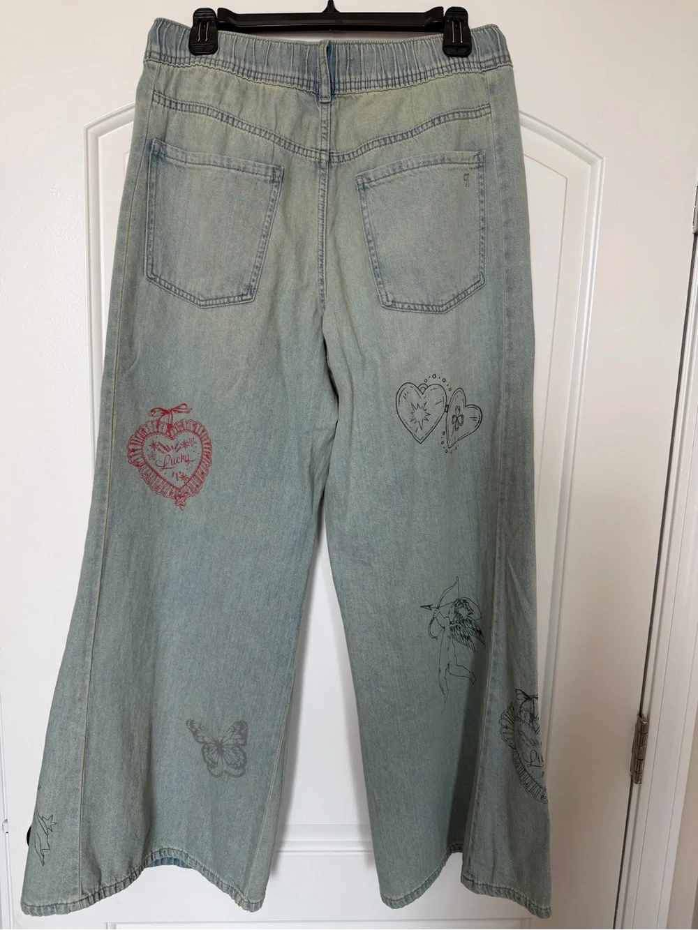 NWOT Anthropologie Pilcro The Adi Jeans Mid-Rise Flare Size M - Picture 4 of 8